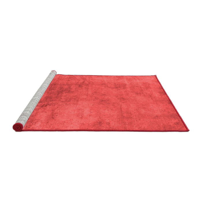 Industrial Red Washable Rugs
