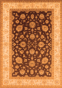 Oriental Orange Traditional Rug, urb2022org