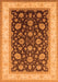 Oriental Orange Traditional Rug, urb2022org