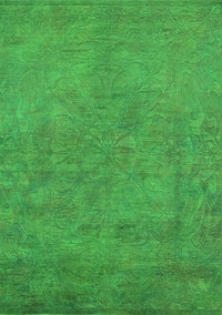 Oriental Green Industrial Rug, urb2023grn