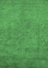 Oriental Emerald Green Industrial Rug, urb2023emgrn