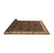 Sideview of Oriental Brown Industrial Rug, urb2024brn