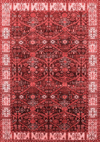 Oriental Red Industrial Rug, urb2024red