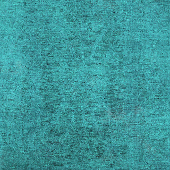 Machine Washable Oriental Turquoise Industrial Area Rugs, wshurb2025turq