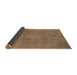 Sideview of Oriental Brown Industrial Rug, urb2025brn