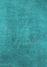 Oriental Turquoise Industrial Rug, urb2025turq