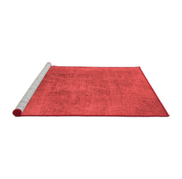 Industrial Red Washable Rugs