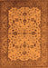 Oriental Orange Traditional Rug, urb2026org