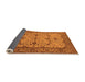 Sideview of Oriental Orange Traditional Rug, urb2026org