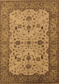 Oriental Brown Traditional Rug, urb2026brn