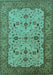 Oriental Turquoise Traditional Rug, urb2026turq