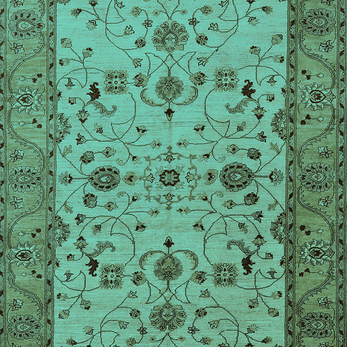 Oriental Turquoise Traditional Rug, urb2026turq