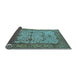 Sideview of Oriental Light Blue Traditional Rug, urb2026lblu