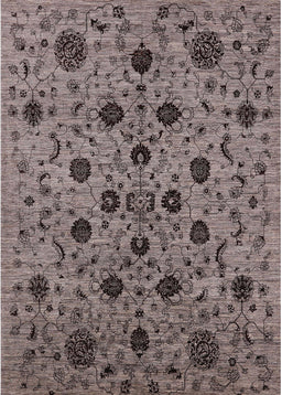 Mid-Century Modern Coffee Brown Oriental Rug, urb2027