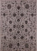 Mid-Century Modern Coffee Brown Oriental Rug, urb2027