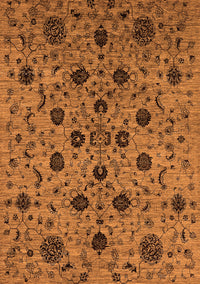 Oriental Orange Industrial Rug, urb2027org