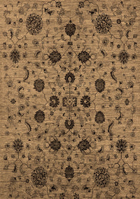 Oriental Brown Industrial Rug, urb2027brn