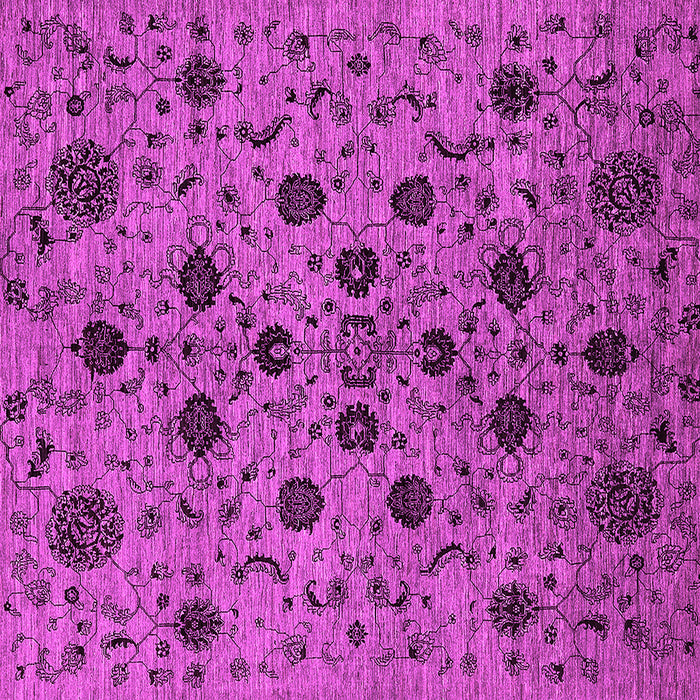 Square Oriental Pink Industrial Rug, urb2027pnk