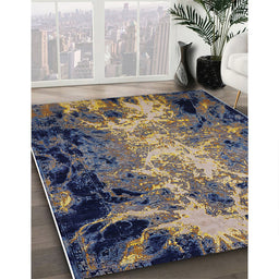 Machine Washable Industrial Modern Brown Rug in a Family Room, wshurb2028