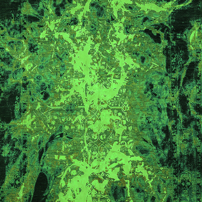 Oriental Green Industrial Rug, urb2028grn