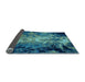 Sideview of Oriental Light Blue Industrial Rug, urb2028lblu