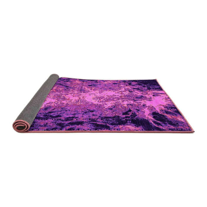 Sideview of Oriental Pink Industrial Rug, urb2028pnk