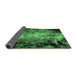 Sideview of Oriental Emerald Green Industrial Rug, urb2028emgrn