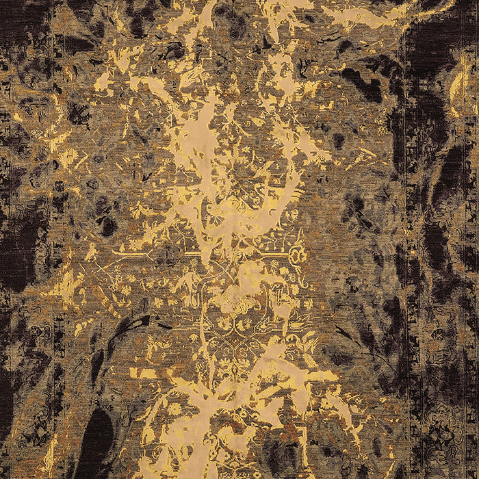 Oriental Brown Industrial Rug, urb2028brn