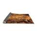 Sideview of Oriental Orange Industrial Rug, urb2028org