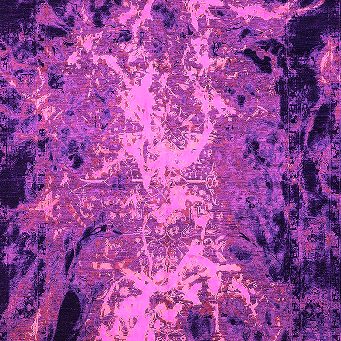 Machine Washable Oriental Pink Industrial Rug, wshurb2028pnk