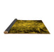 Sideview of Oriental Yellow Industrial Rug, urb2028yw