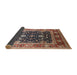 Sideview of Mid-Century Modern Red Oriental Rug, urb2029