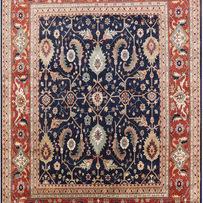 Machine Washable Industrial Modern Vermilion Red Rug, wshurb2029