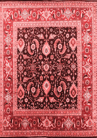 Oriental Red Industrial Rug, urb2029red