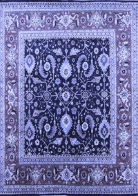 Oriental Blue Industrial Rug, urb2029blu