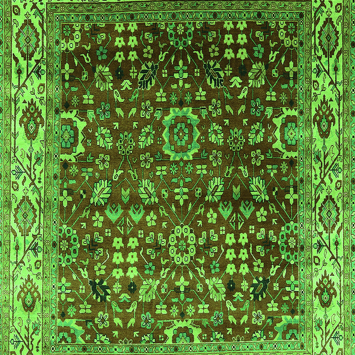 Oriental Green Industrial Rug, urb2030grn