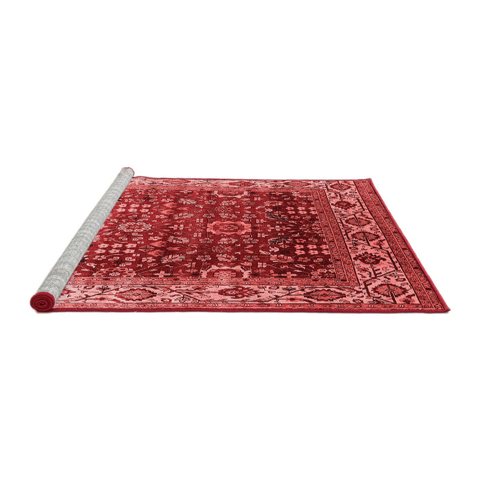 Industrial Red Washable Rugs