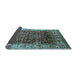 Sideview of Oriental Light Blue Industrial Rug, urb2030lblu