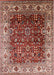 Mid-Century Modern Red Oriental Rug, urb2030