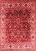 Oriental Red Industrial Area Rugs