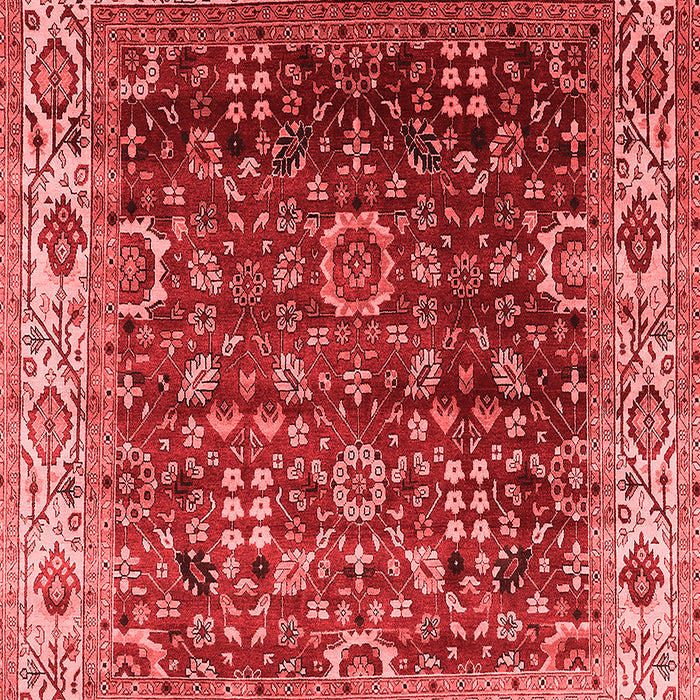 Oriental Red Industrial Area Rugs