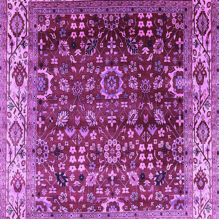 Machine Washable Oriental Purple Industrial Area Rugs, wshurb2030pur