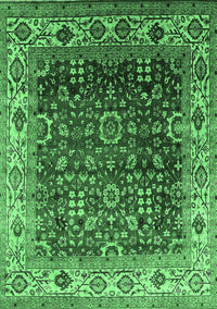 Oriental Emerald Green Industrial Rug, urb2030emgrn