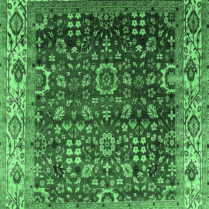 Oriental Emerald Green Industrial Rug, urb2030emgrn