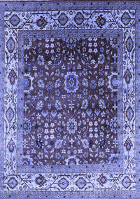 Oriental Blue Industrial Rug, urb2030blu