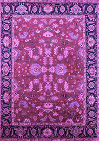 Oriental Purple Traditional Rug, urb2031pur