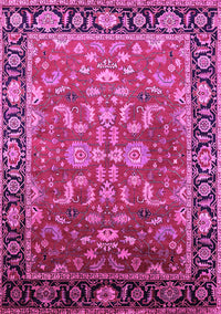 Oriental Pink Traditional Rug, urb2031pnk