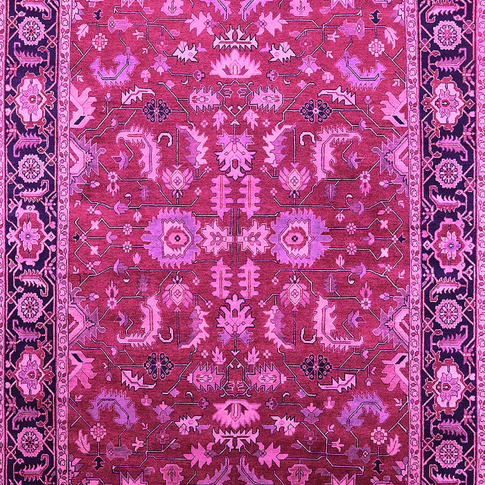 Oriental Pink Traditional Rug, urb2031pnk