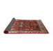 Sideview of Mid-Century Modern Red Oriental Rug, urb2032