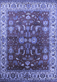 Oriental Blue Traditional Rug, urb2032blu